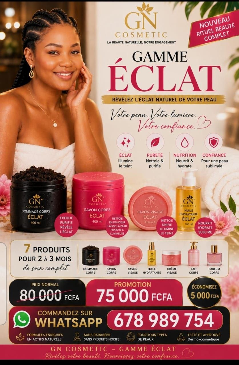 Affiche du produit cosmétique